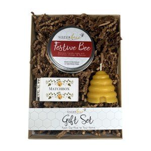 Sister Bees Bee Light Festive Candle Gift Set
